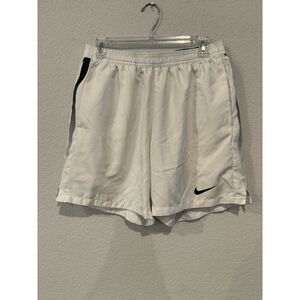Nike White Athletic Shorts